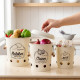 Iron Vegetable Containers 3 Pieces